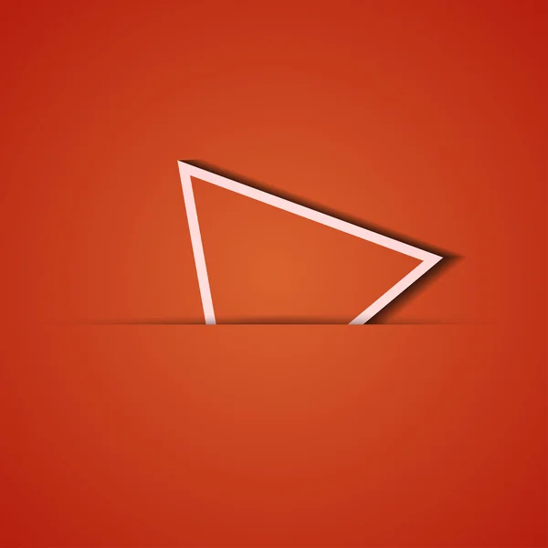 Fond vectoriel. Icône orange applique. Eps10 — Image vectorielle