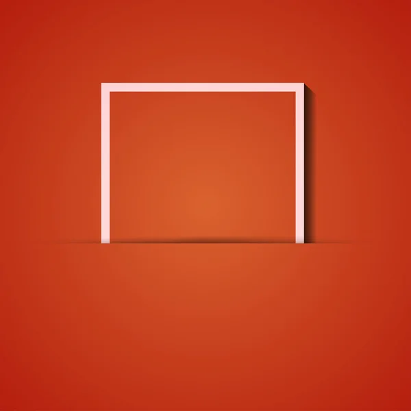 Fond vectoriel. Icône orange applique. Eps10 — Image vectorielle