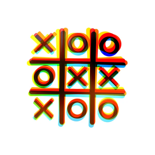 Vektor abstraktes Symbol auf weißem Hintergrund. eps10 — Stockvektor