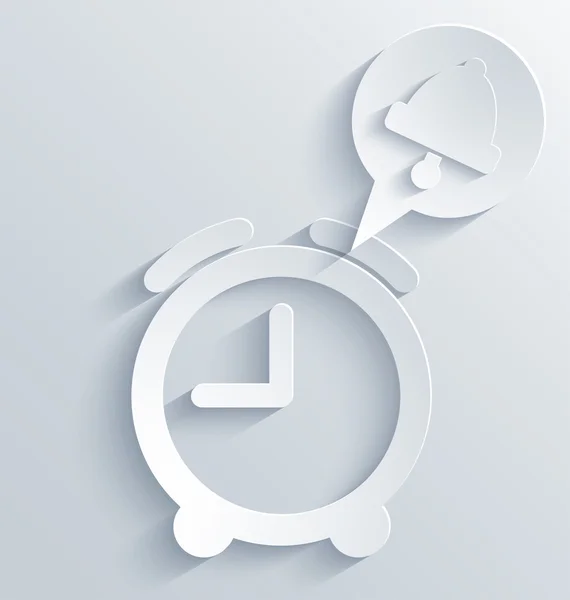 Vector alarm clock background. Eps10 — Stock Vector