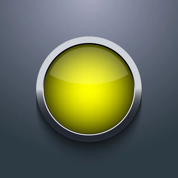 Diseño de botón web vectorial sobre fondo gris. Eps10 — Archivo Imágenes Vectoriales