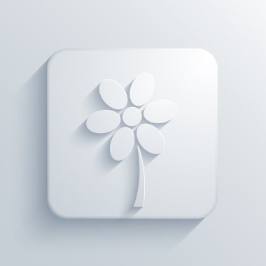 vektör ışık kare simgesi. eps10