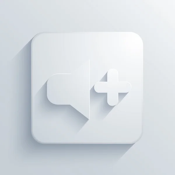 Vector light square icon. Eps10 — Stock Vector