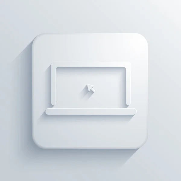 Vector light square icon. Eps10 — Stock Vector