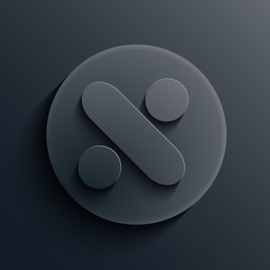 vektör dark circle kutsal kişilerin resmi. eps10