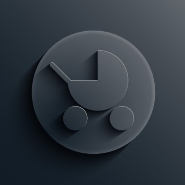 vektör dark circle kutsal kişilerin resmi. eps10
