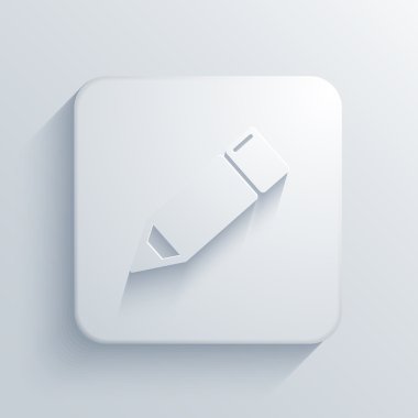 vektör ışık kare simgesi. eps10