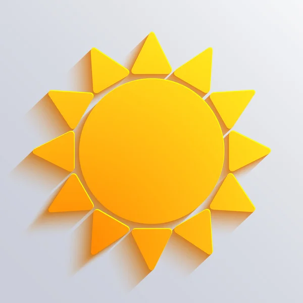 Vektor slunce pozadí. eps10 — Stockový vektor