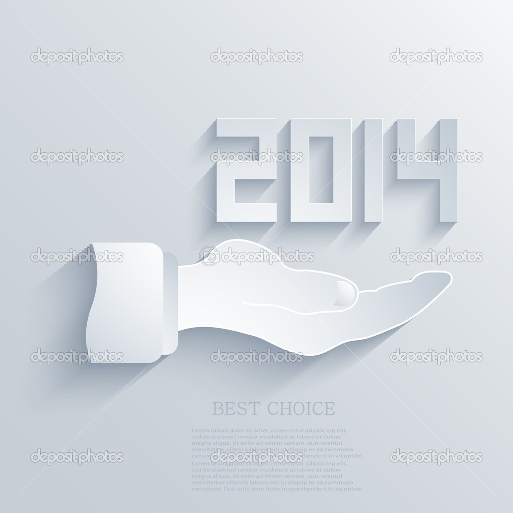 vector 2014 background. Eps10