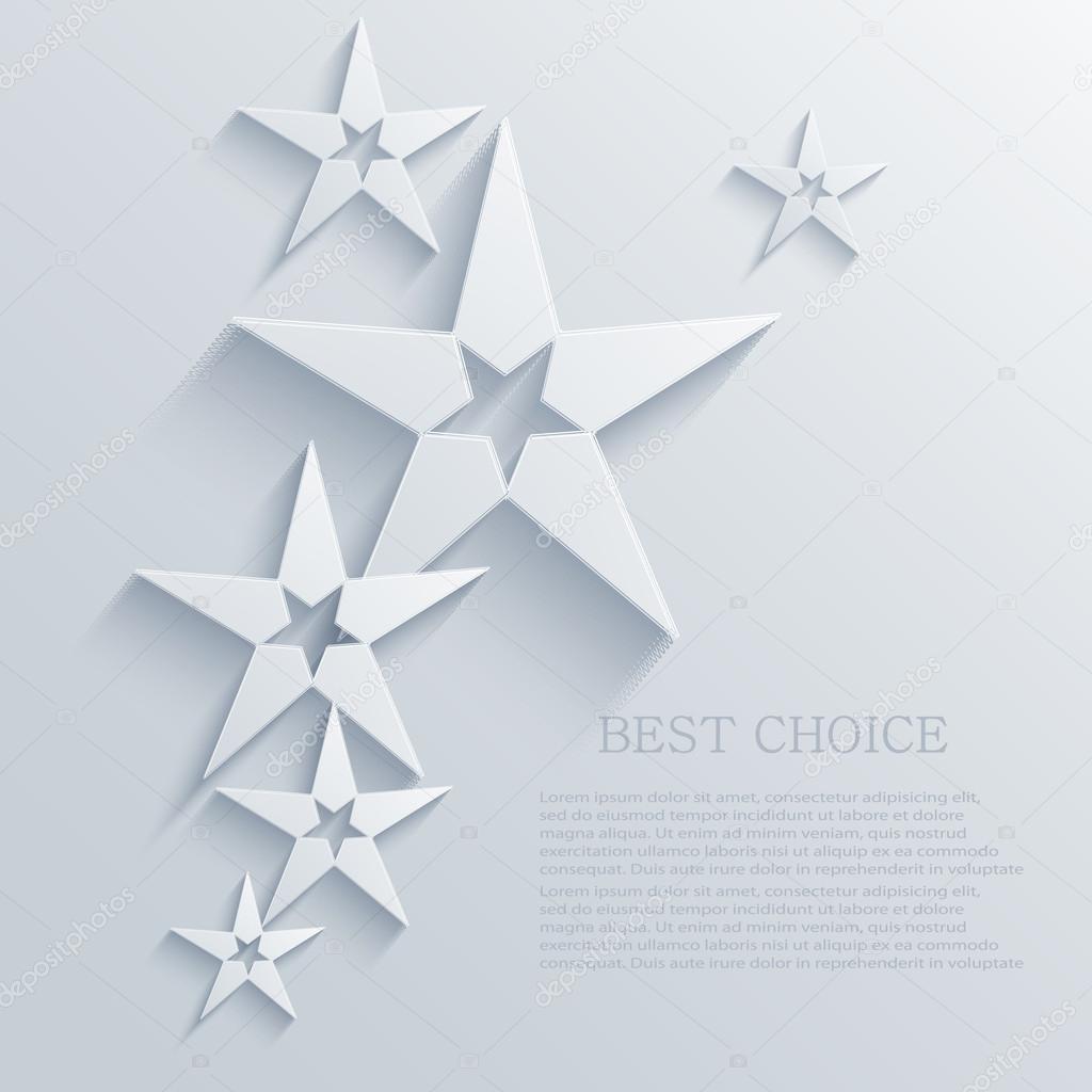 Vector star background design. Eps10
