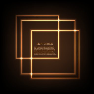 vektör kare arka plan. eps10