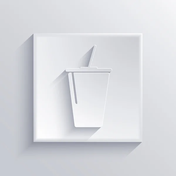 Vektor ljus square ikon. EPS 10 — Stock vektor