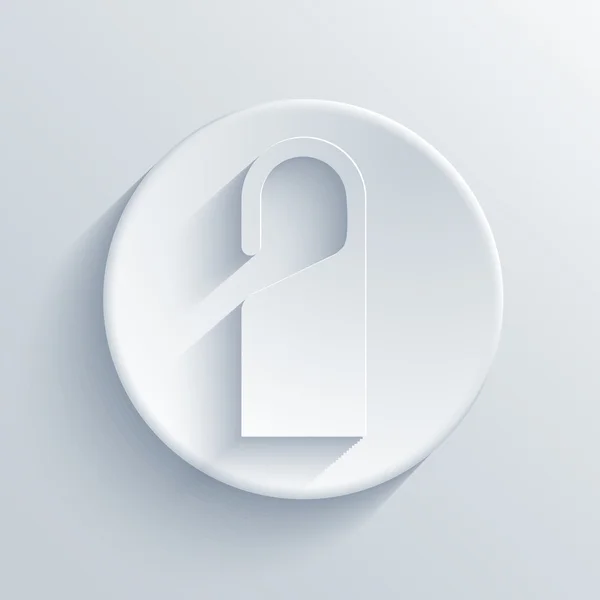Vektorové světelný kruh ikonu. eps10 — Stockový vektor