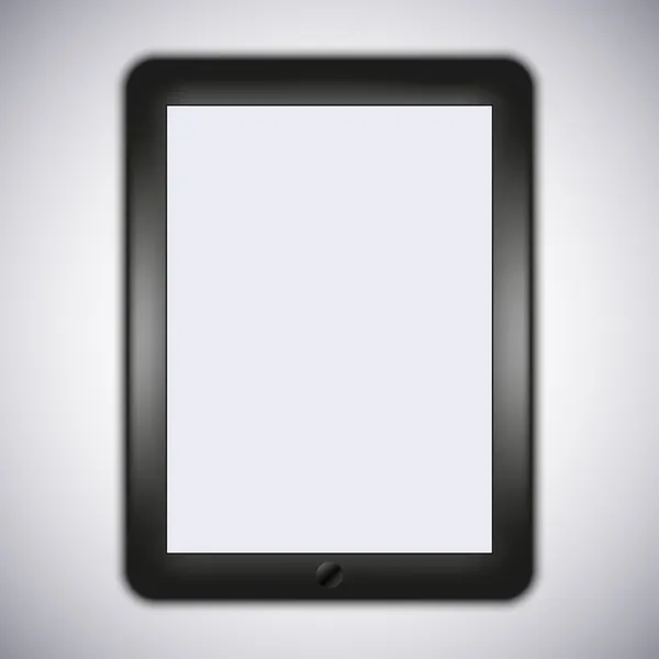 Tablet de computadora realista vectorial. Eps10 — Vector de stock