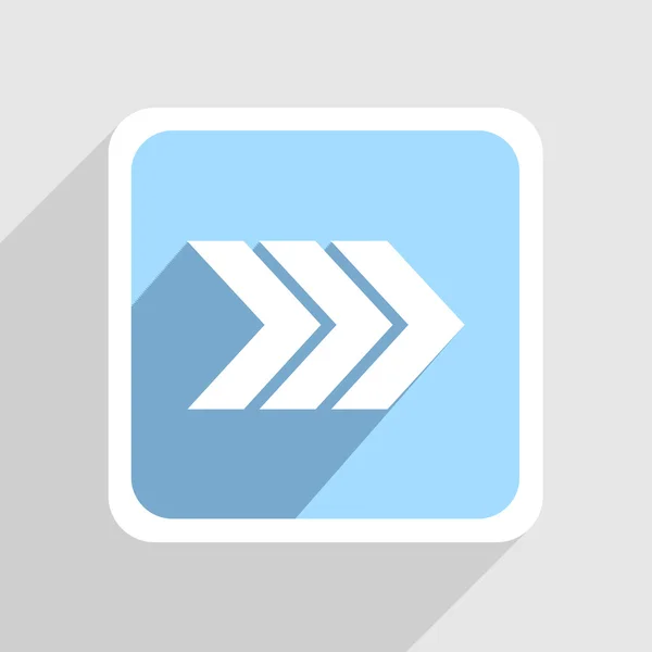 Icono azul vectorial sobre fondo gris. Eps10 — Archivo Imágenes Vectoriales