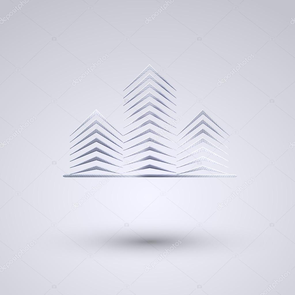 Full metal icon on blue background
