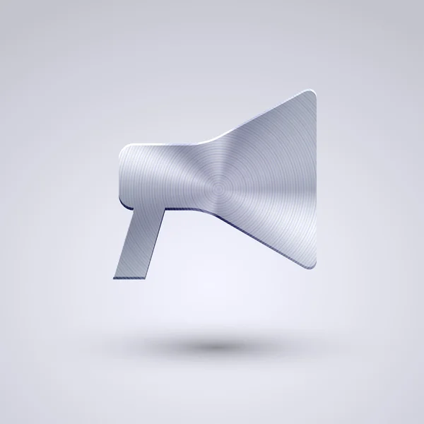 Icône mégaphone — Image vectorielle