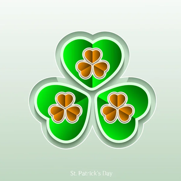 Vektor St patrick's day bakgrund. EPS 10 — Stock vektor