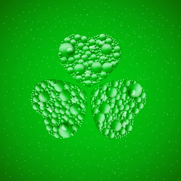 Vector St. Patrick 's Day background. Eps 10 — Archivo Imágenes Vectoriales