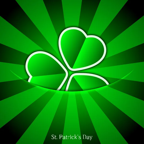 Vector St. Patrick 's Day background. Eps 10 — Archivo Imágenes Vectoriales