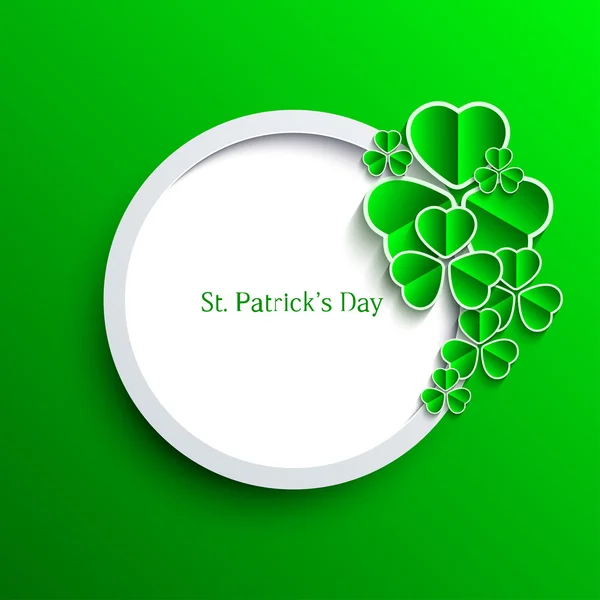 Vector St. Patrick 's Day background. Eps 10 — Vector de stock