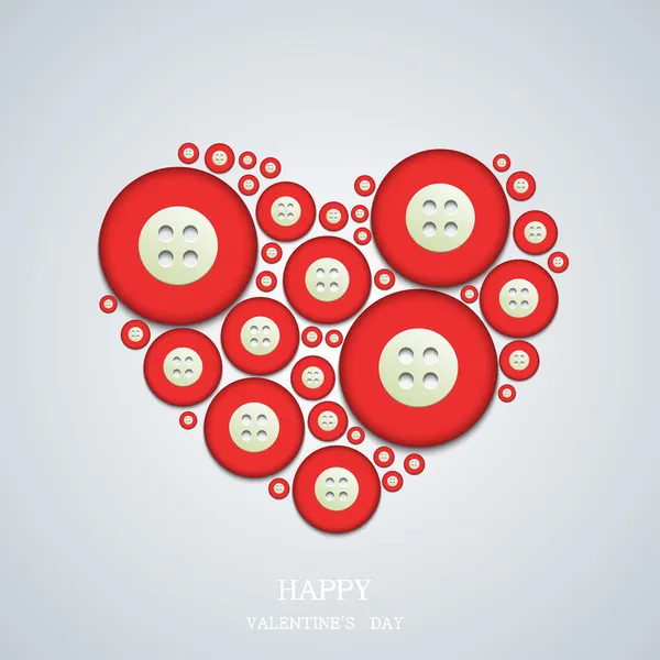 Vector valentines day background — Stock Vector