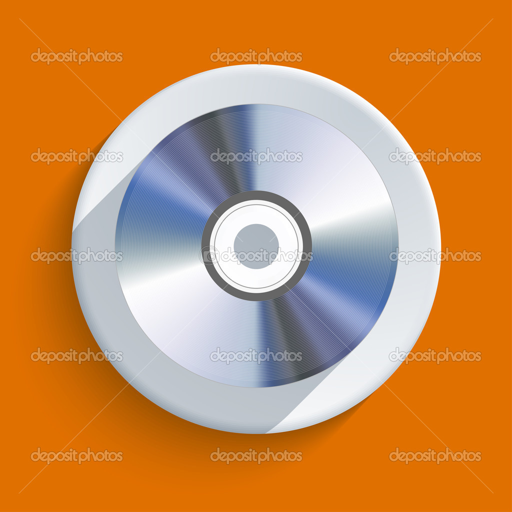 Vector disc icon