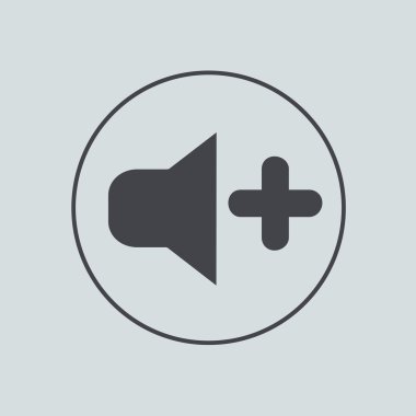 gri arkaplan vektör daire simgesi. EPS 10