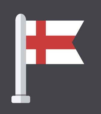 vector örneği arka plan düz modern bayrağı