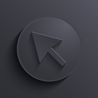 vektör modern dark circle kutsal kişilerin resmi. eps10