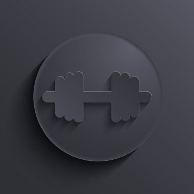 vektör modern dark circle kutsal kişilerin resmi. eps10