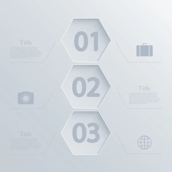 Vektor moderna infographic element design. EPS 10 — Stock vektor