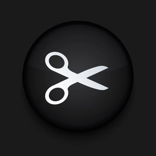 Vetor moderno ícone círculo preto. Eps10 —  Vetores de Stock