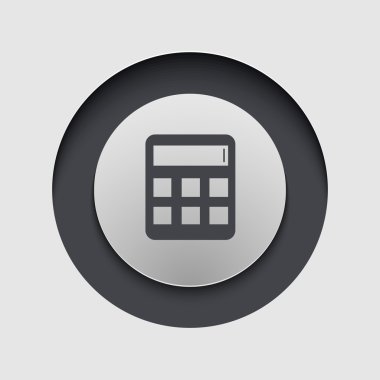 vektör modern daire simgesi. eps10