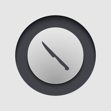 vektör modern daire simgesi. eps10