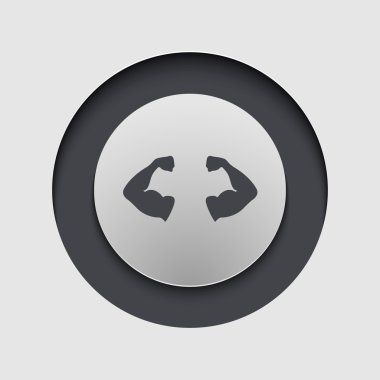 vektör modern daire simgesi. eps10