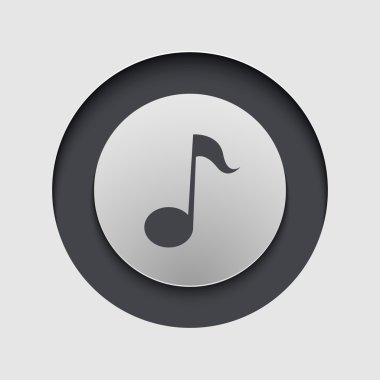 vektör modern daire simgesi. eps10