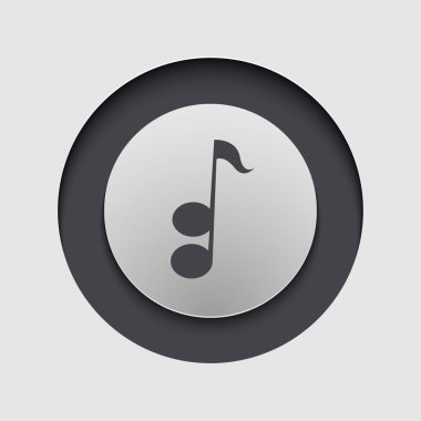 vektör modern daire simgesi. eps10