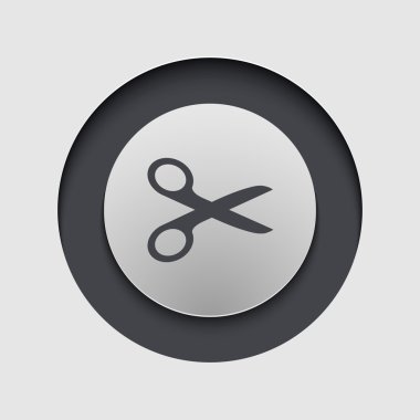 vektör modern daire simgesi. eps10