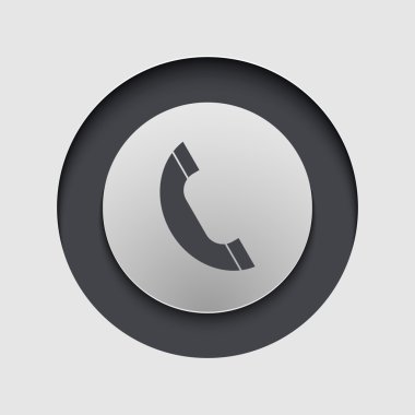 vektör modern daire simgesi. eps10