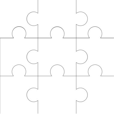 vektör modern bulmaca arka plan