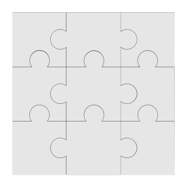 vektör modern bulmaca arka plan