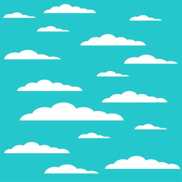 Vector moderno fundo de design de nuvem . — Vetor de Stock