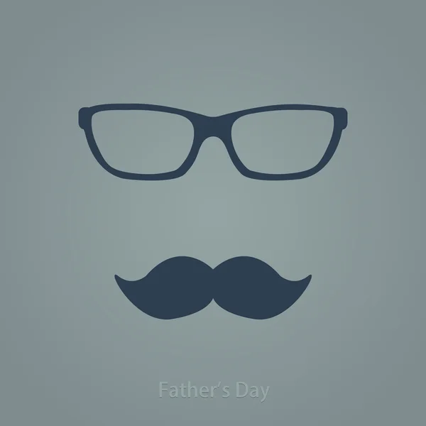 Vector fathers day background. — Stock Vector