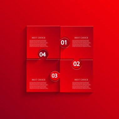 vektör Modern bulmaca arka plan simgeleri.