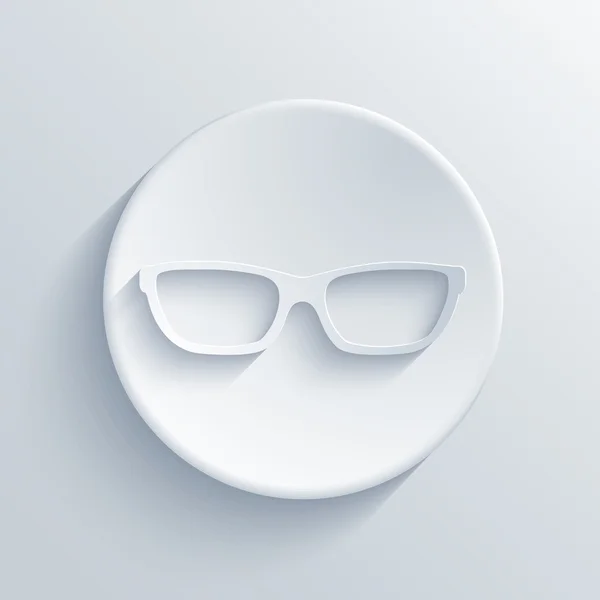 Vektorové brýle lehké ikona na vzorek pozadí. — Stockový vektor