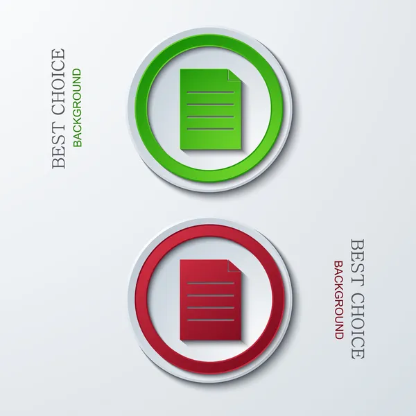 Vector moderne cirkel pictogrammen — Stockvector