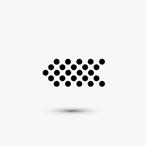 Icona web nera vettoriale su sfondo bianco. Eps10 — Vettoriale Stock