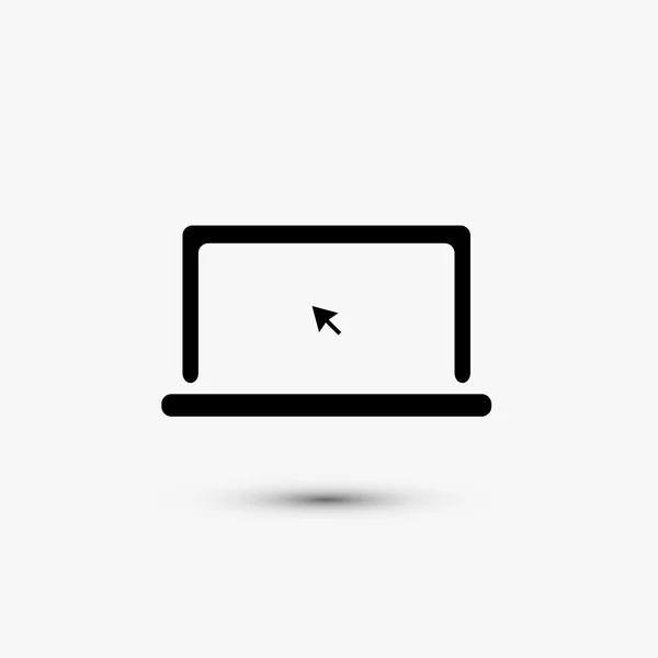 Vektorová černá webová ikona na bílém pozadí. Eps10 — Stockový vektor