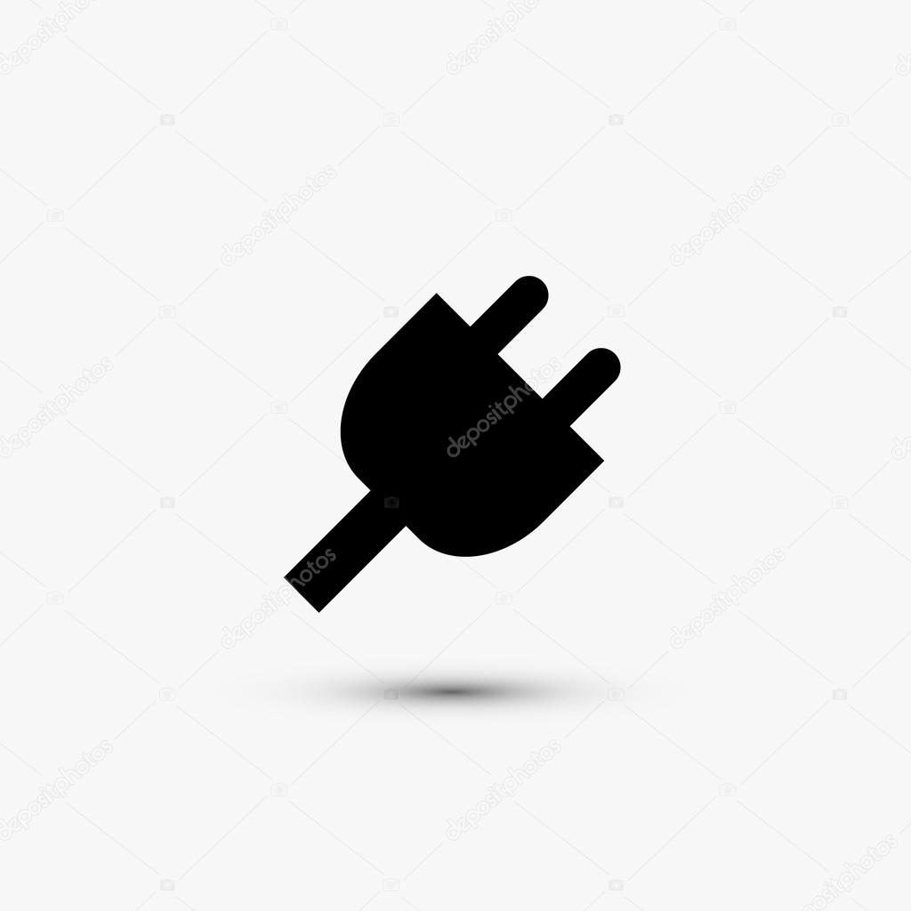 Vector black web icon on white background. Eps10
